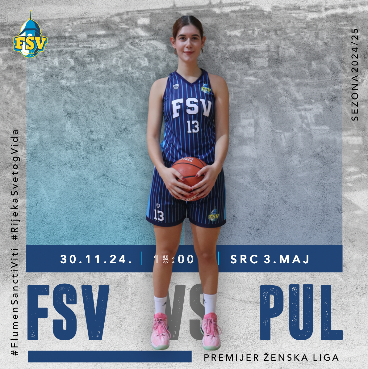 Josipa Tuftan: “Protiv Pule moramo nametnuti svoj ritam utakmice, pozivamo navijače da nas podrže i budu nam dodatan vjetar u leđa”