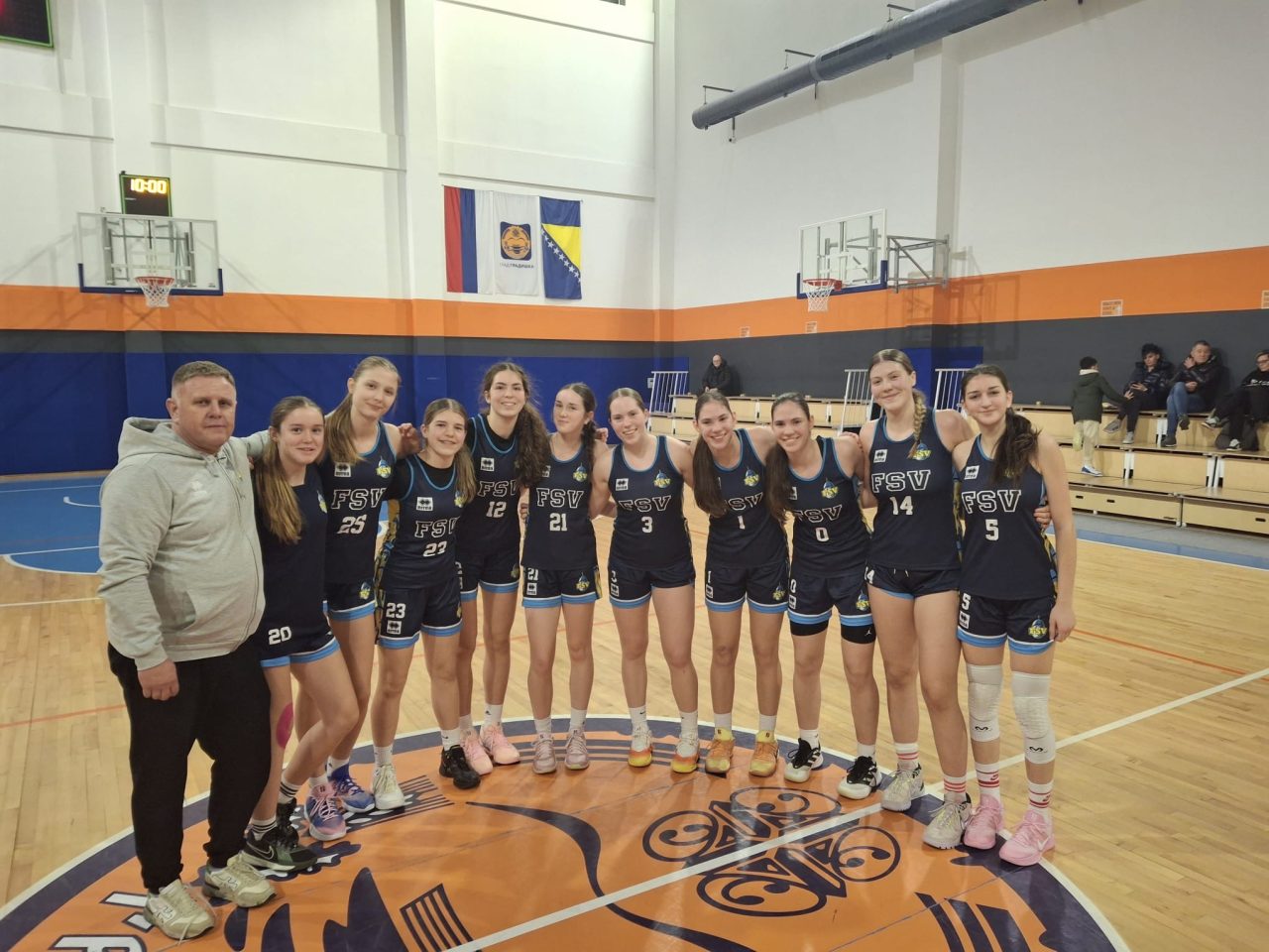 Intenzivan WABA vikend u Gradiški: dvije pobjede i vrijedno iskustvo za U17 ekipu ŽKK FSV-a